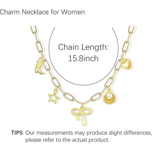 JAVARNV Boot Necklace Cowgirl Charm Western & Boho Jewelry for Country Outfits - Picture 6 of 7